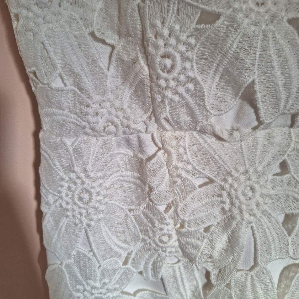 ASTR The Label Floral Lace Dress Medium - Picture 5 of 11